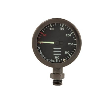 Diving pressure gauge 52 mm- 360 bar MILITARY LINE