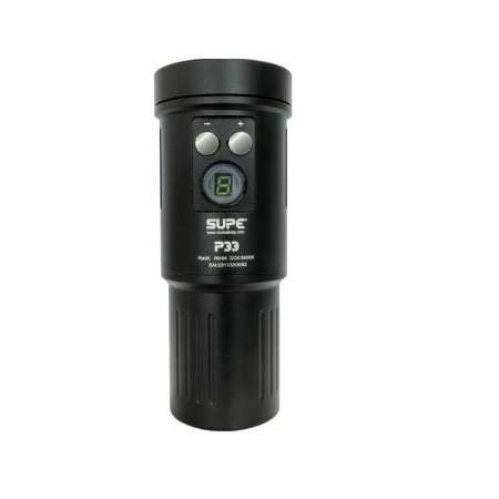 The P33 is a compact LED focus light specially designed for underwater video and photography.