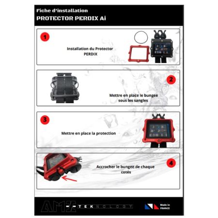 Protecteur d'écran pour Shearwater Perdix AI et Perdix 2 Ti en aluminium