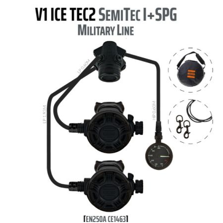 Pack détendeur V1 ICE TEC2 Semi-Tec Tecline