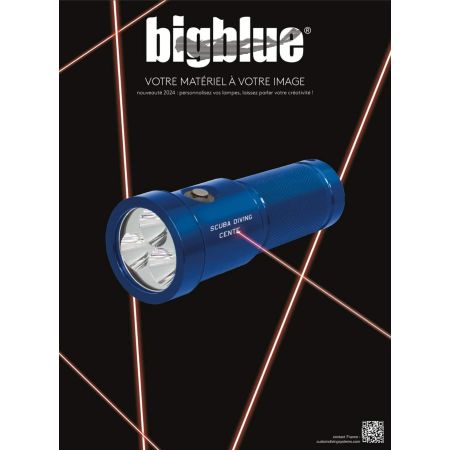 Personnalisation gravure laser phare Bigblue