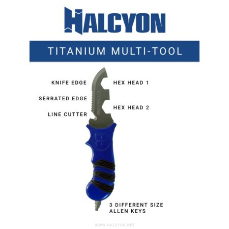 HALCYON Titanium Multi-Tool