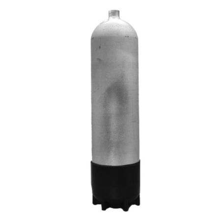 Scuba tank 12L 200bar "light" steel galvanized