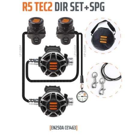 Détendeur R5-TEC2 DIR + MANO SET TECLINE