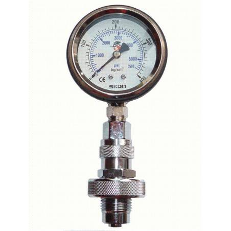 Surface pressure gauge DIN 0-400bar AIR | Diveavenue