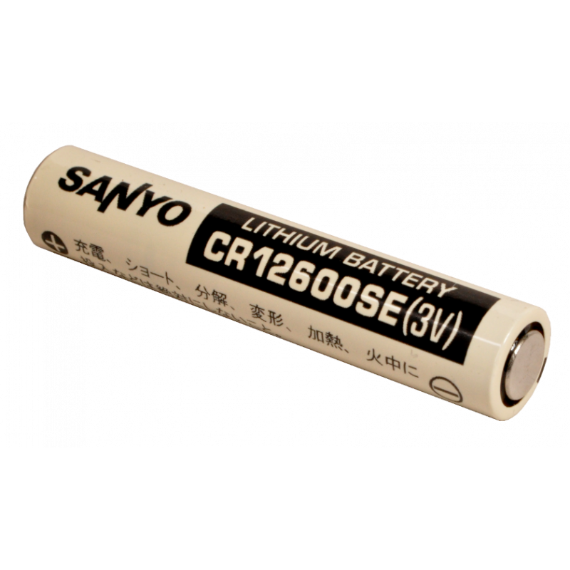 Pile lithium 3V format CR12600SE SANYO - DIVEAVENUE