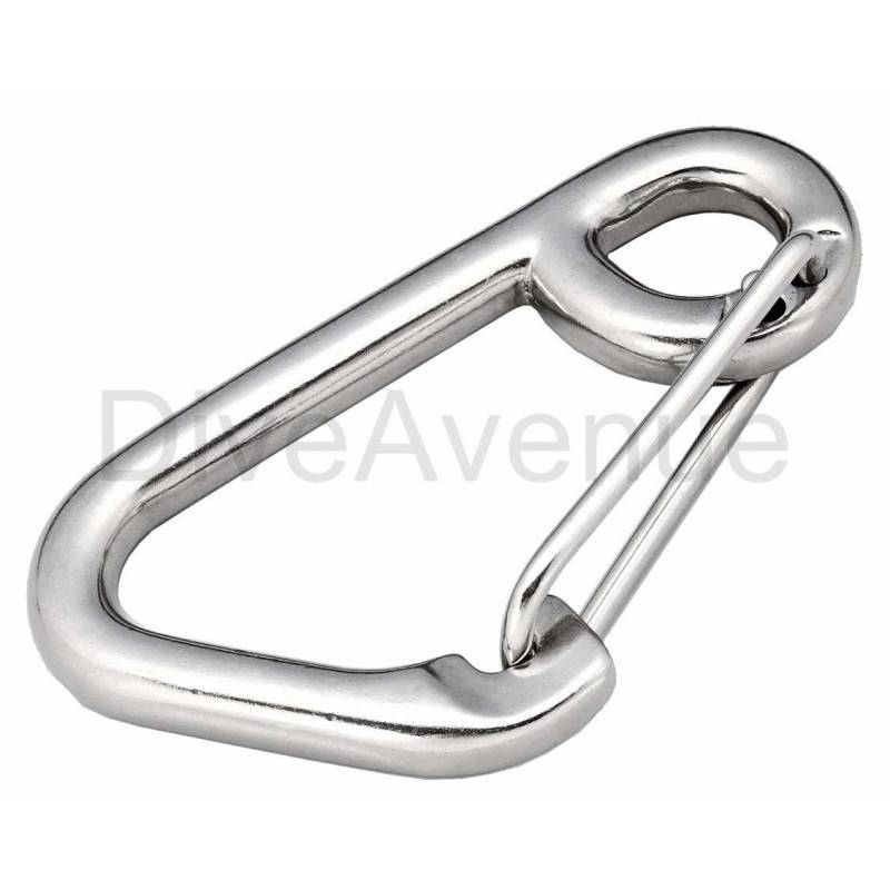 Stainless steel carbine Snap Hook 60mm