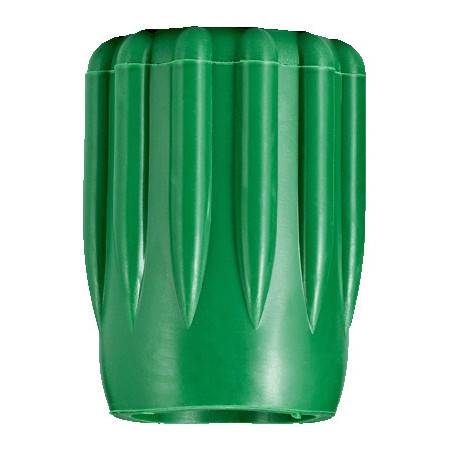 Green rubber tank valve knob
