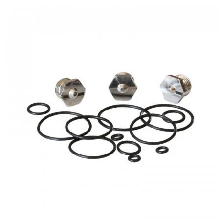 Seals and drain valve kit, normally open version