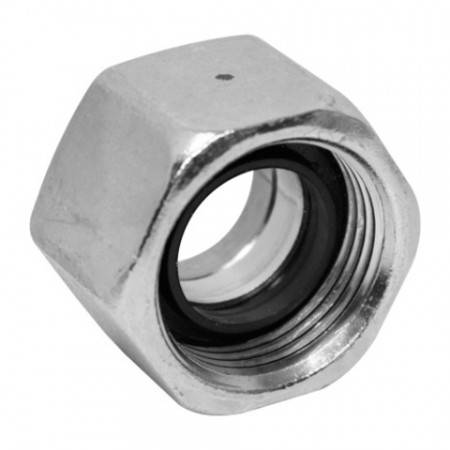 EO2 nut for light series DIN fitting and 6 mm steel pipe (500 bar)