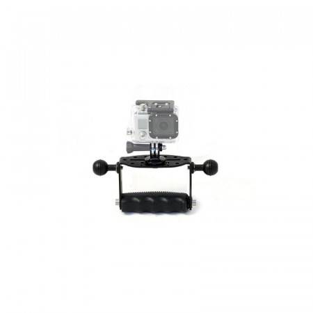 Goodman support with double spheres and tripod GoPRO CARBONARM