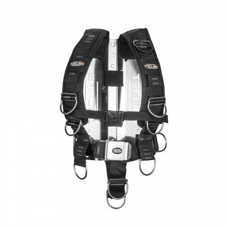 TECLINE confort harness with SS backplate 3mm