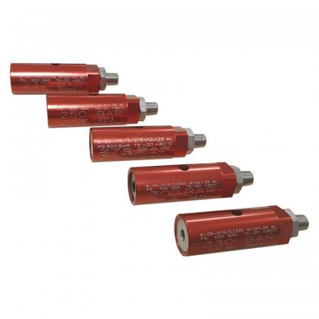 Safety valve for COLTRI compressor 232 bar to 360 bar
