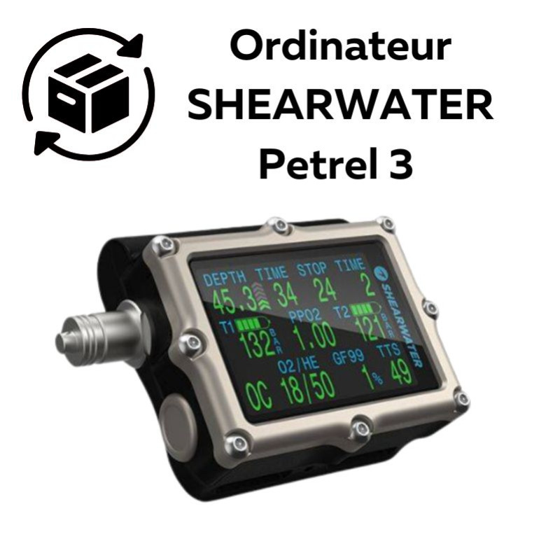 Rappel Shearwater Petrel 3, ce que vous devez savoir !